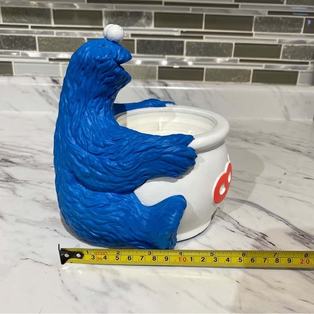 Vintage‎ 1989 Sesame Street Cookie Monster pop up game by Lewco Muppets - Picture 8 of 9